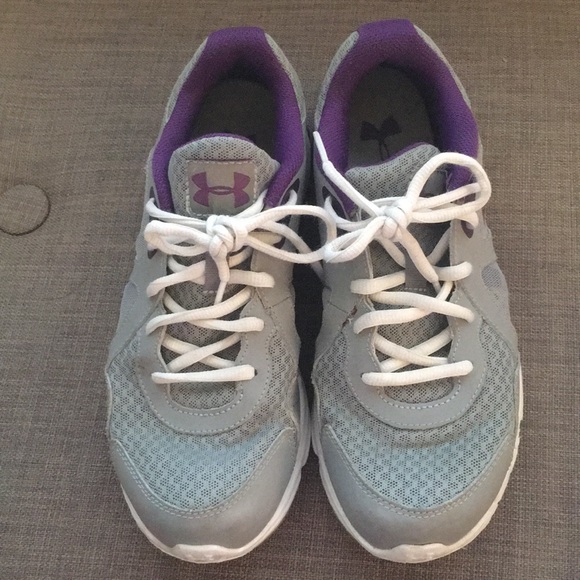 under armour shoes purple